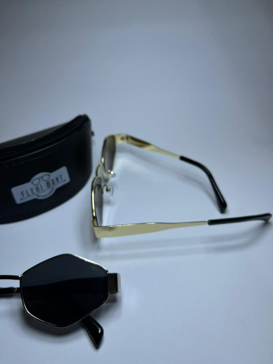 Aurora Luxe Slim Metal Sunglasses