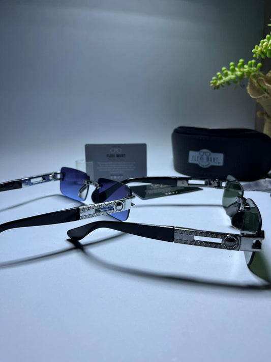 Obsidian Aura Shield Sunglasses