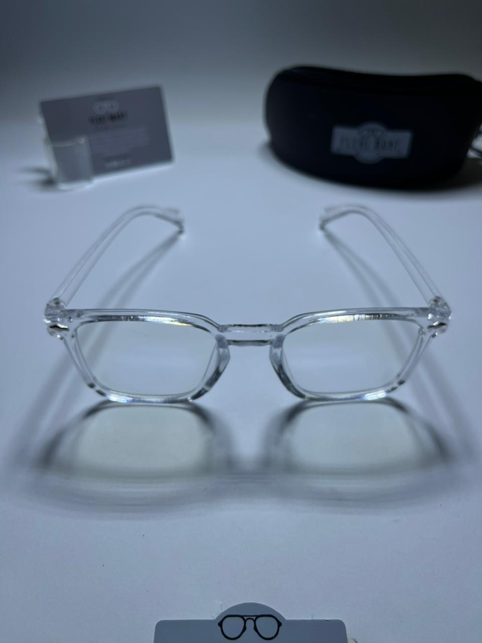 Crystal Veil Frame Sunglasses