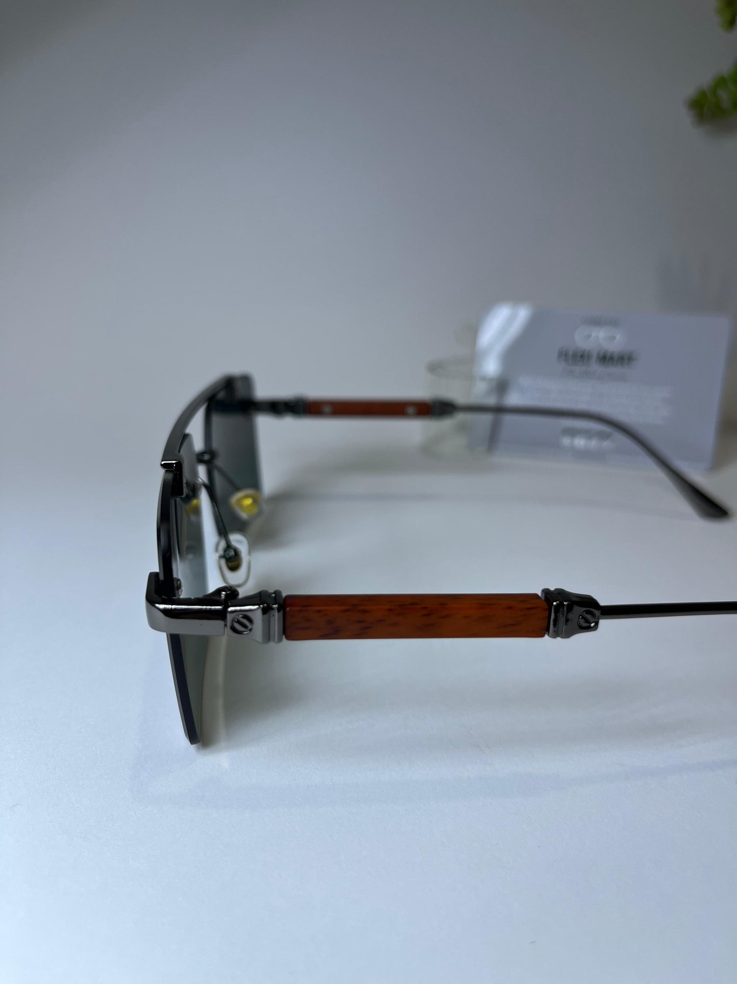 Noir Wood Fusion Sunglasses