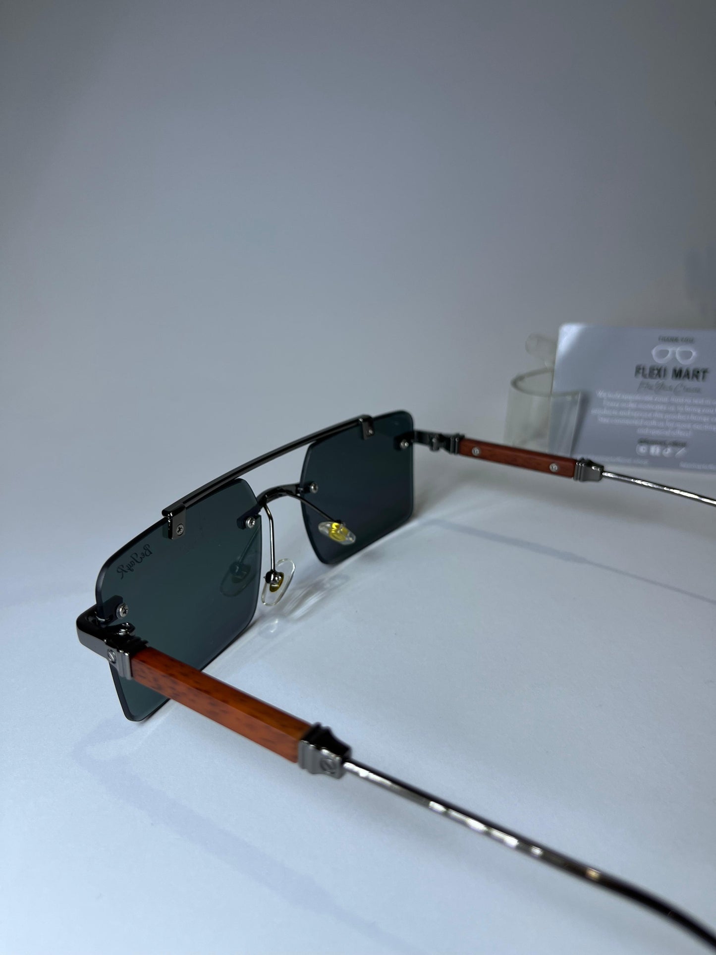 Noir Wood Fusion Sunglasses