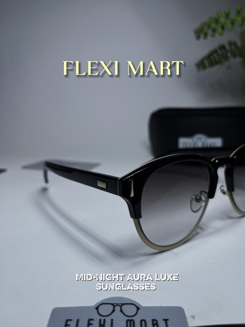 Midnight Aura Luxe Sunglasses