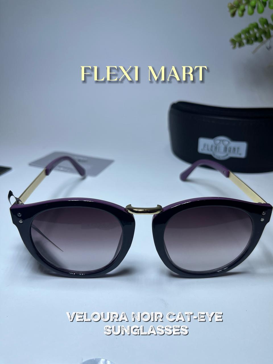 Veloura Noir Car-Eye Sunglasses