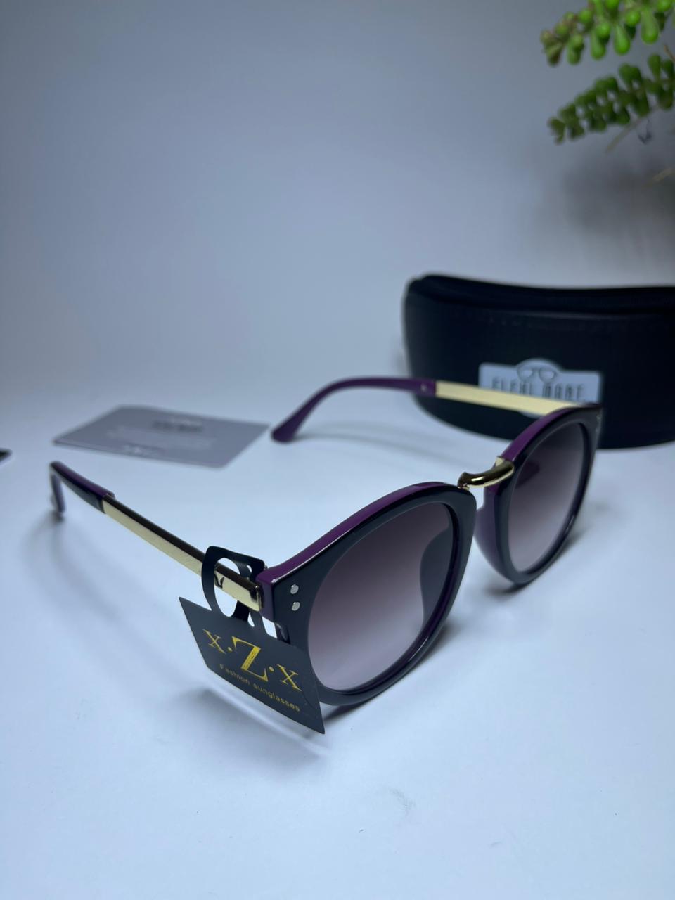 Veloura Noir Car-Eye Sunglasses