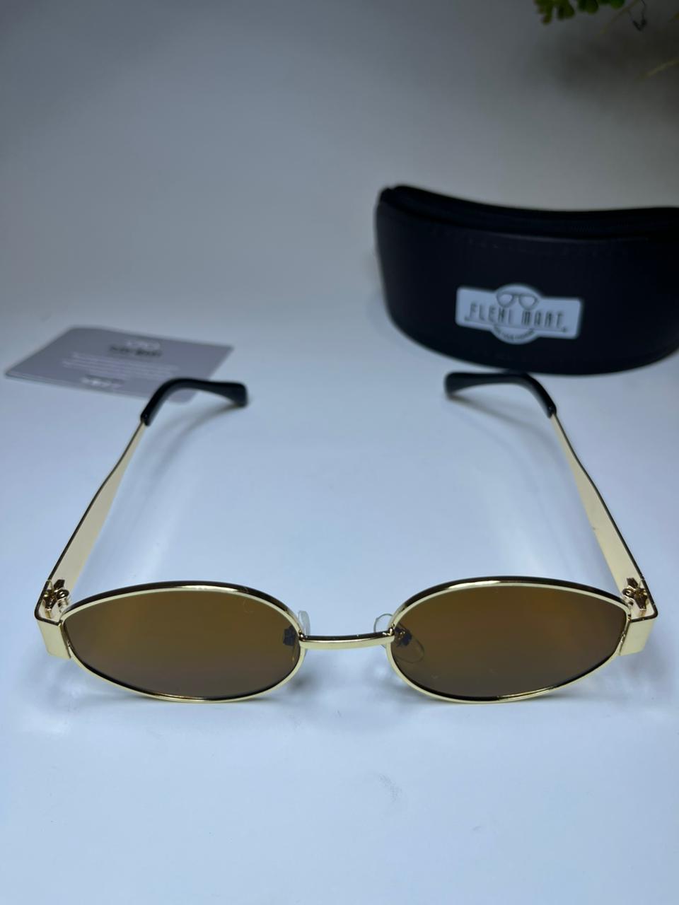 Celine Noir Elegance Oval Sunglasses