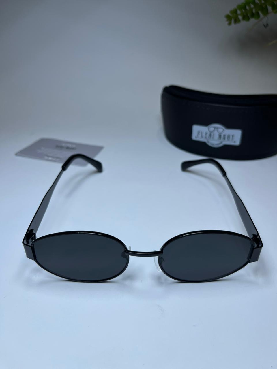 Celine Noir Elegance Oval Sunglasses