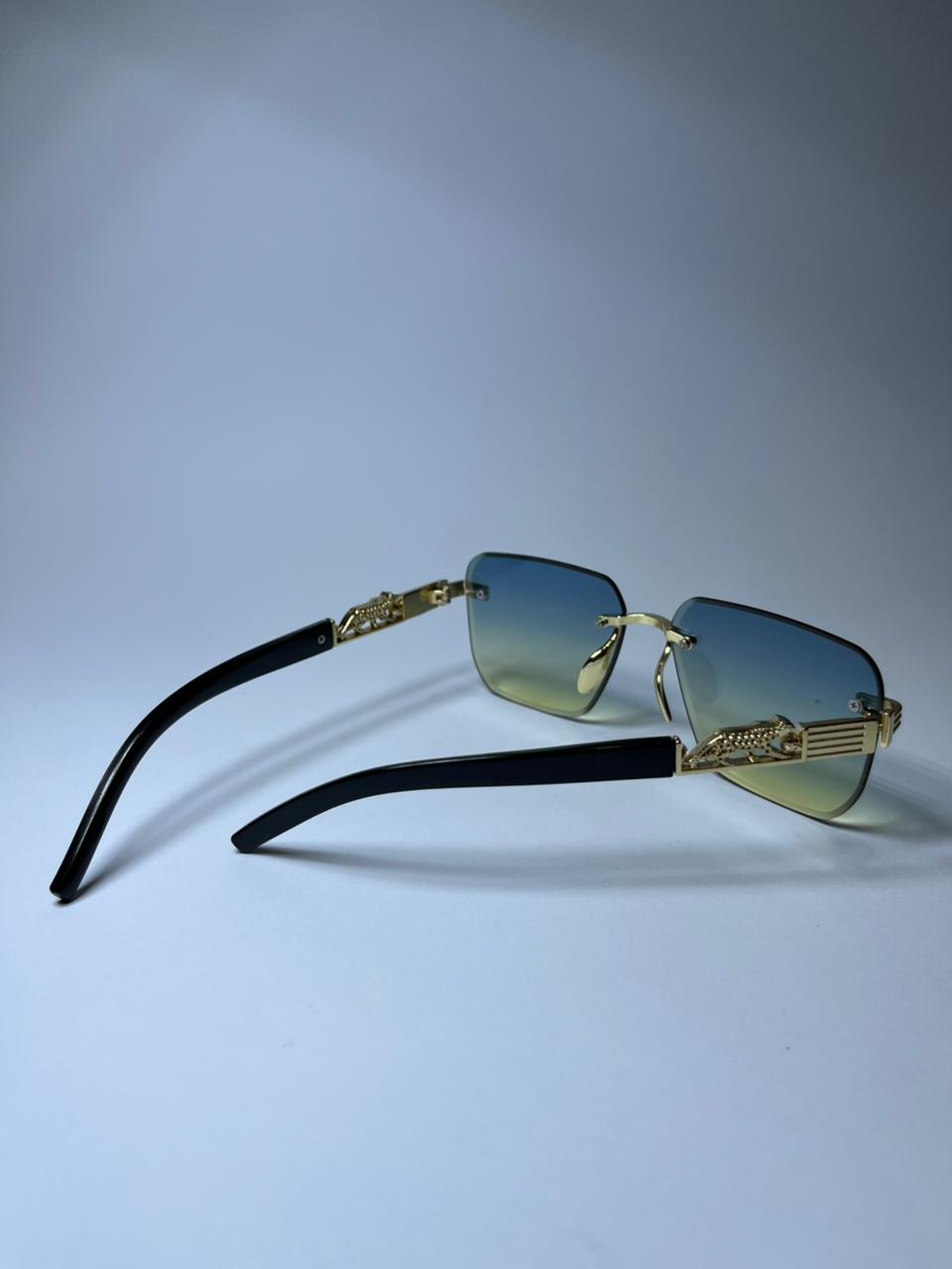 Gradient Blue lenses